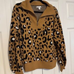 Leopard Print Sweater